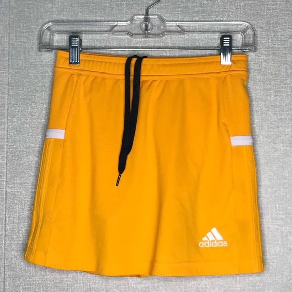 Adidas miTeam Gold/White Tennis Skort - Picture 1 of 8